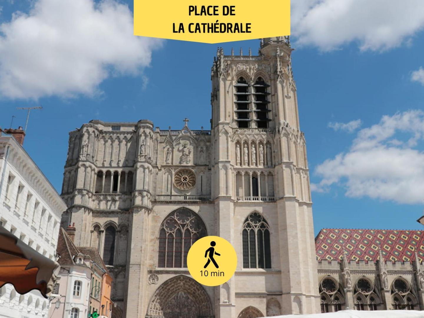 Le Subtil - Best Keys - Elegance & Confort - 2 Chambres Separees - Lit Queen Size - Smart Tv Netflix - Entre Gare & Centre Ville - A 1H De Paris - Wifi Fibre - Check-In Autonome サンス エクステリア 写真